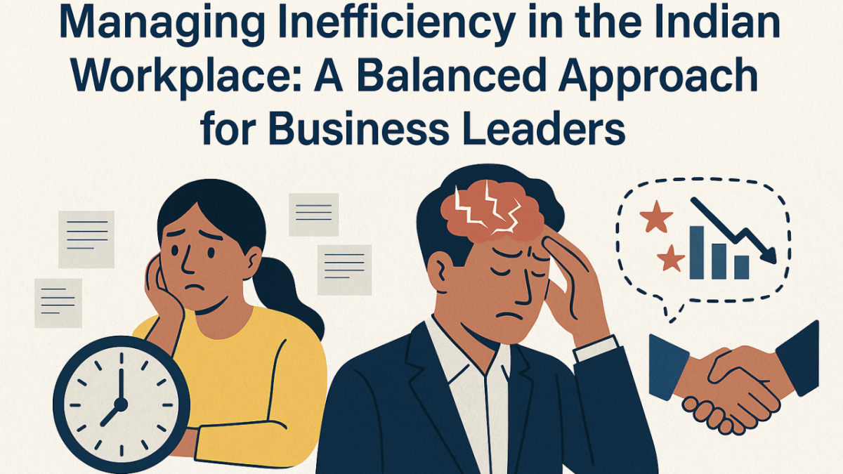 How Indian Leaders Tackle Inefficiency&nbsp;Challenges